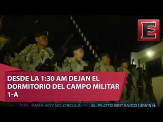 Así se preparan las Fuerzas Armadas para el desfile del 16 de septiembre