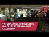 Velan en calles de Morelos a mujer que perdió la vida durante el sismo de 7.1