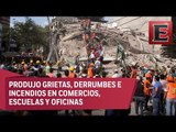 Sismo de 7.1 grados deja daños severos en la CDMX, Morelos y Edomex