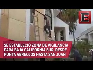 Emiten alerta ‘roja’ para BCS y Sinaloa por tormenta ‘Lidia’