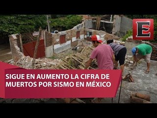 Ya son 96 los muertos por sismo en México