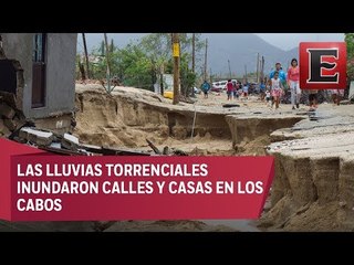 Tormenta Lidia deja cuatro personas muertas en Baja California Sur