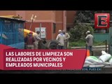 Habitantes de Cuautitlán Izcalli intentan rescatar pertenencias