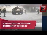 Militares y hombres armados se enfrentan en Reynosa, Tamaulipas