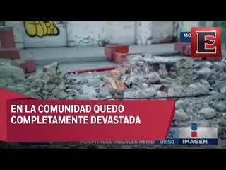 Detalles de las afectaciones en Jojutla, Morelos