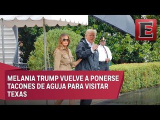 Trump regresa a Texas para reunirse con damnificados