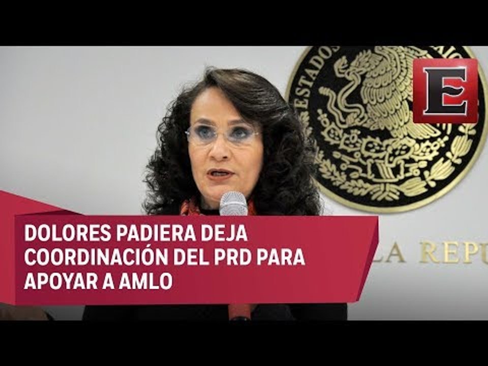 Dolores Padierna renuncia a las filas del PRD