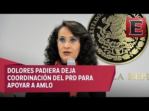 Dolores Padierna renuncia a las filas del PRD