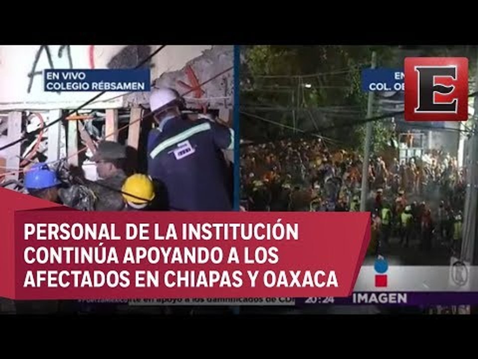 Cruz Roja atiende emergencias en cuatro ejes