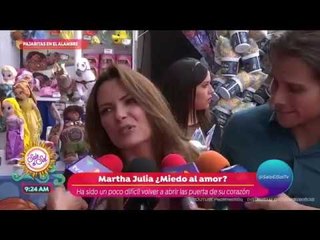 Martha Julia presenta a su novio ante los medios | Sale el Sol
