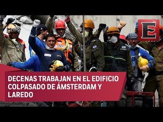 Motiva a voluntarios el rescatar a personas con vida entre los escombros