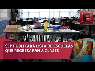 ¿Qué escuelas reanudan clases este lunes?