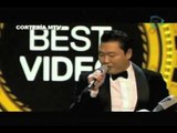 La Sobremesa. PSY gana el premio al mejor video del año en los MTV europeos.