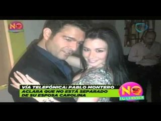 Pablo Montero niega que sean verdad las publicaciones de que se divorcia