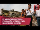 Peña Nieto llama a la solidaridad y unidad con damnificados por sismo