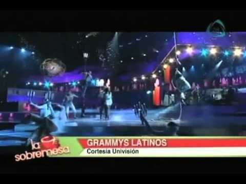 La Sobremesa. Grammys Latinos 2012