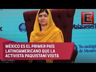 Malala Yousafzai visita México para compartir su lucha por la educación