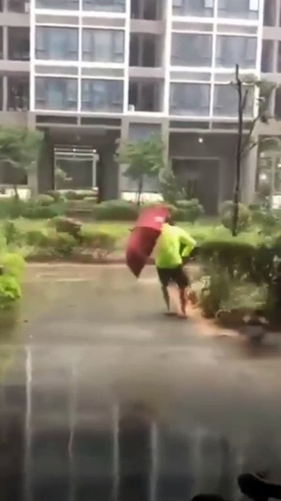 a terrible storm