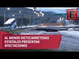 Intensas lluvias en Querétaro dejan un muerto, dos socavones e inundaciones