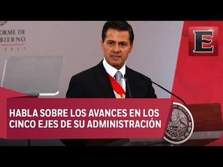 Peña Nieto ofrece su Quinto Informe de Gobierno en Palacio Nacional