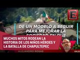 Alejandro Rosas habla sobre los mitos de los Niños Héroes