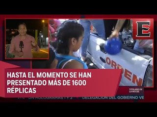 Continúan réplicas del sismo en Oaxaca