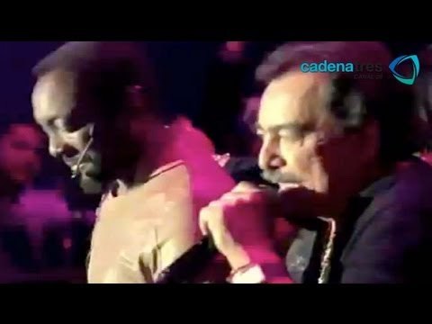 Joan Sebastian en el Palenque de la feria de Cuernavaca, Morelos habla de su dueto con Will.i.am.