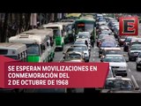 Reporte de las principales arterias viales del Valle de México