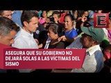 Peña Nieto regresa a Oaxaca para supervisar ayuda a afectados por temblor
