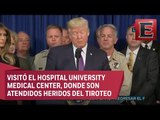 Trump agradece al cuerpo de policía de Las Vegas por su reacción durante tiroteo