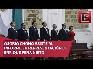 Llega Mancera a la ALDF para rendir su Quinto Informe