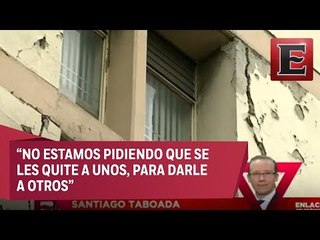 Santiago Taboada y la reconstrucción de CDMX tras sismo
