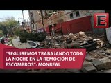 Severos daños en la delegación Cuauhtémoc por sismo