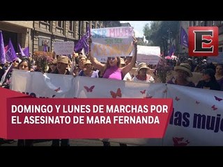 Marchas en 11 estados del país por la muerte de Mara
