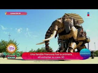 Las casas en 3D “se imprimen” en 24 horas | Sale el Sol