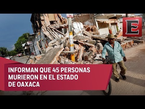 Sube a 61 la cifra de muertos por sismo de 8.2 grados