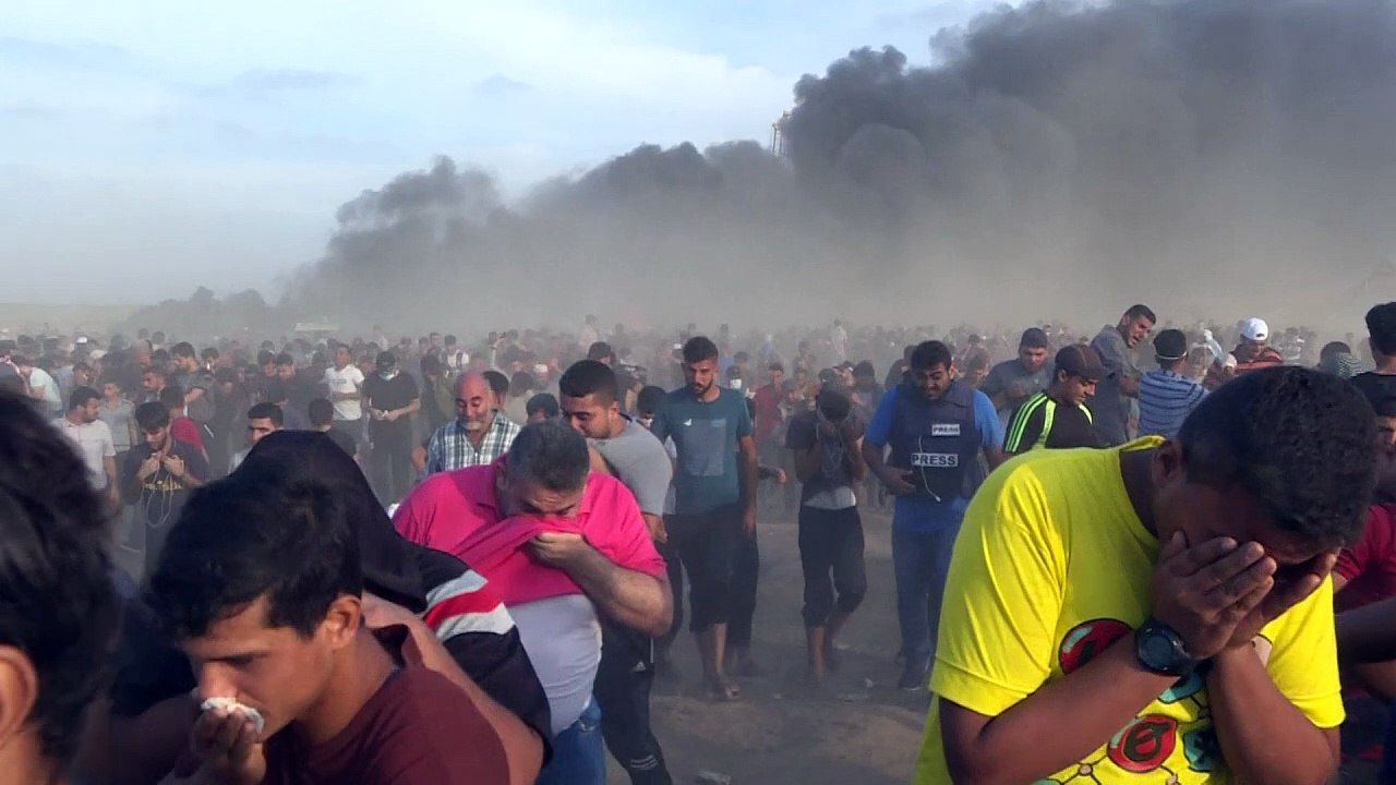 Tres palestinos mueren por disparos israelíes en Gaza