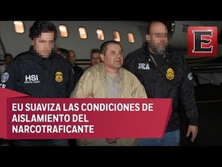 “El Chapo” podrá hablar por teléfono y tener contacto con cura en cárcel de NY