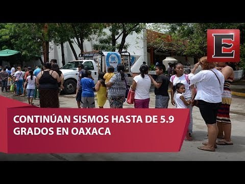 Se registra sismo de 5.5 grados en Oaxaca