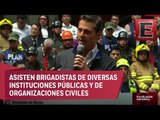 Peña Nieto reconoce labor de rescatistas durante sismos
