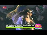 Liz Vega hace el ridículo en su presentación