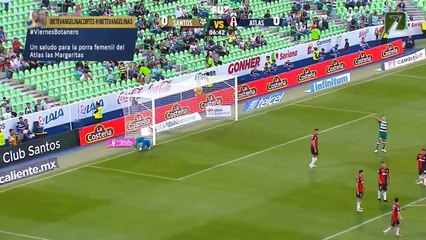 Santos Laguna vs Atlas 3-1 Resumen Goles