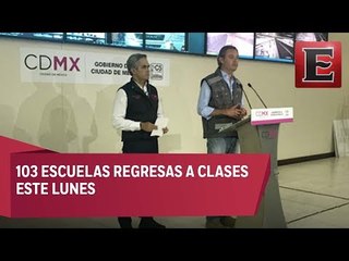 Vuelven a clases 103 escuelas de la CDMX