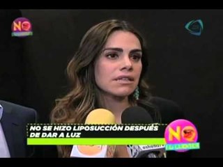 Luz Elena Gonzales recuperó muy rápido su figura ¿Acaso se sometió a una liposucción?