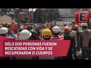 Concluye búsqueda de víctimas en fábrica textil de la colonia Obrera