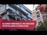 Sismo del 19S dejó huellas de daños en edificios capitalinos