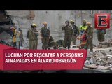 Hay posibilidades de hallar más personas en edifico de Álvaro Obregón