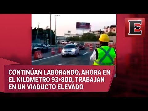 SCT reabre Paso Exprés a la altura del socavón