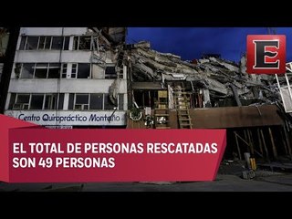 Concluyen tareas de rescate en inmueble colapsado de Álvaro Obregón 286