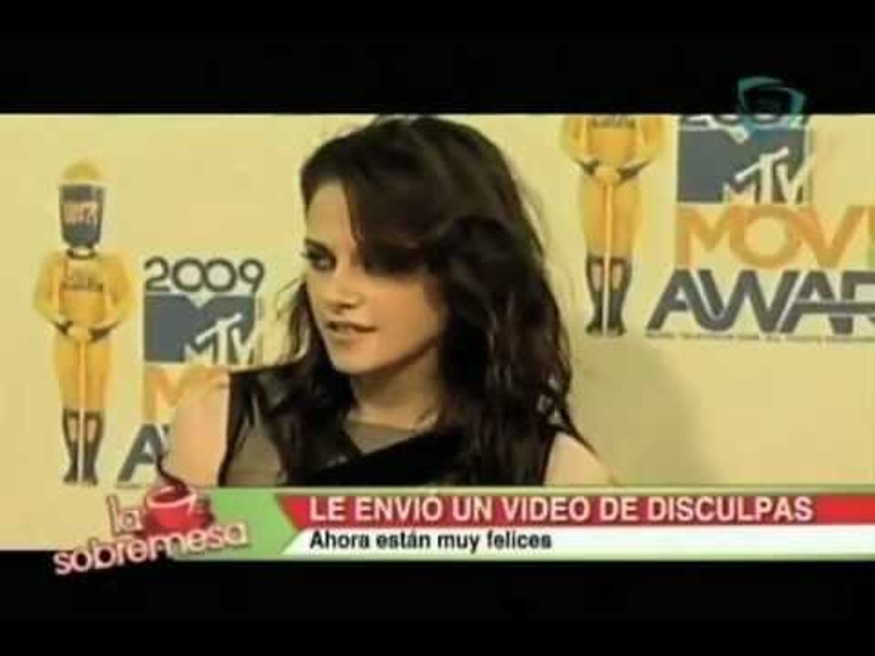 La sobremesa. Kristen Stewart reconquista a Robert Pattison con un video